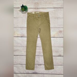 NEW!! Women's Levi Strauss tan corduroy slim pants Sz.27x30